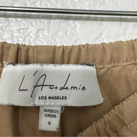 L Academie Tan Pants - Picture 7 of 8